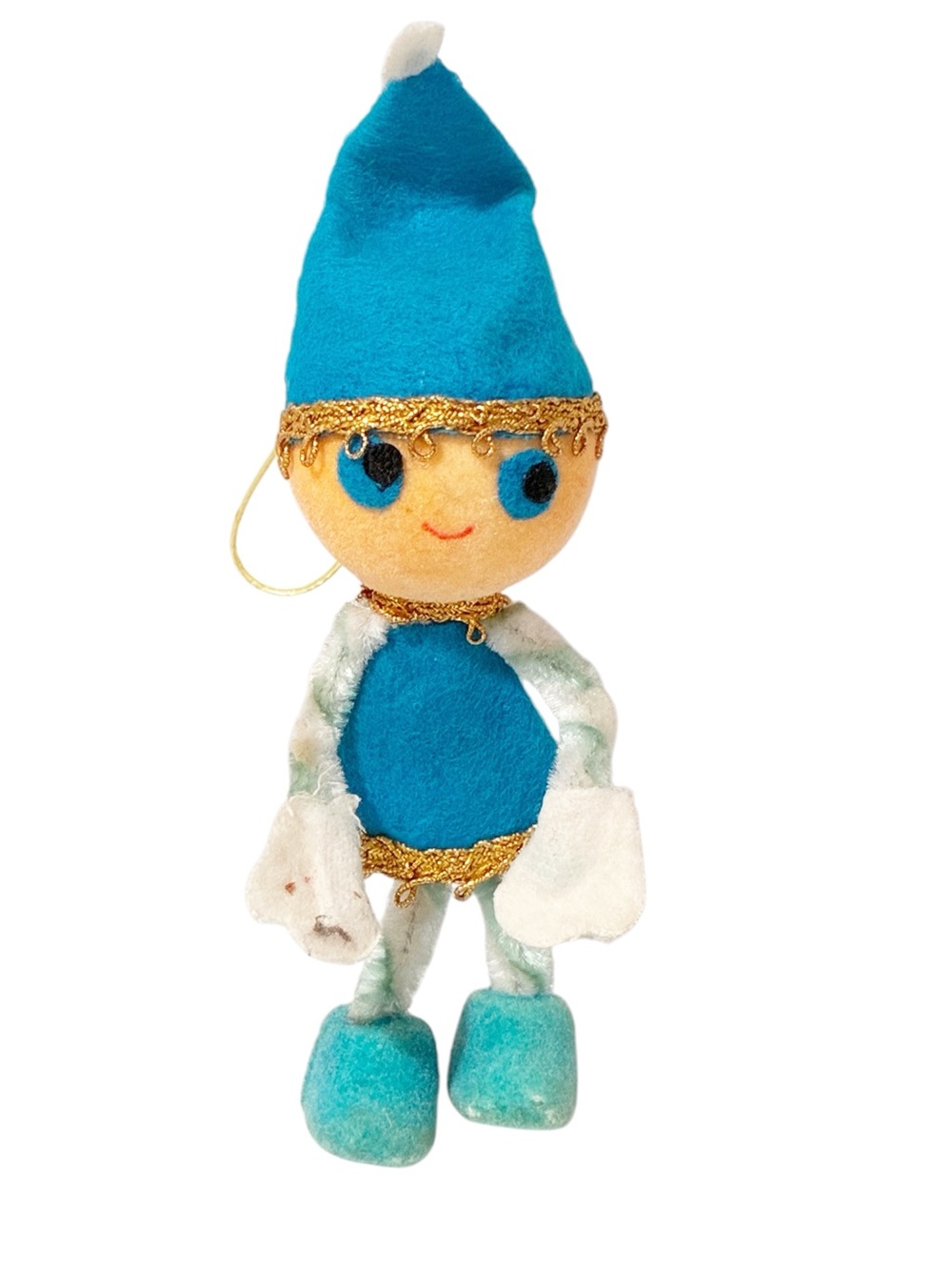 Vintage NAPCO JAPAN Elf Pixie Christmas Tree Ornament